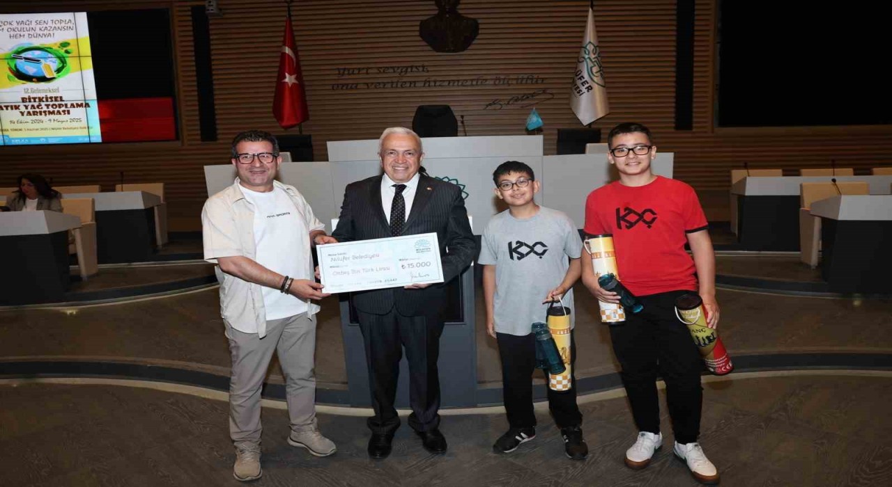 Nilüferde öğrenciler çevre için yarıştı