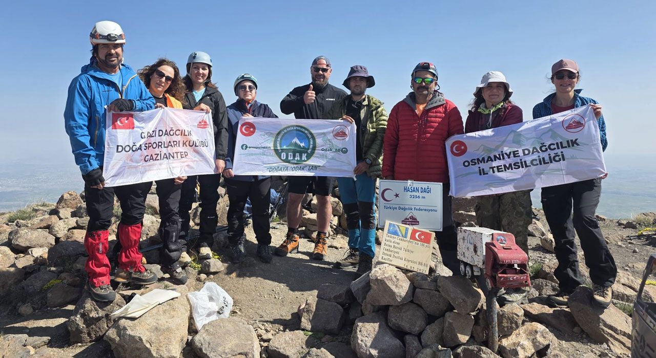ODAK’tan Başarılı Hasan Dağı Zirve Tırmanışı