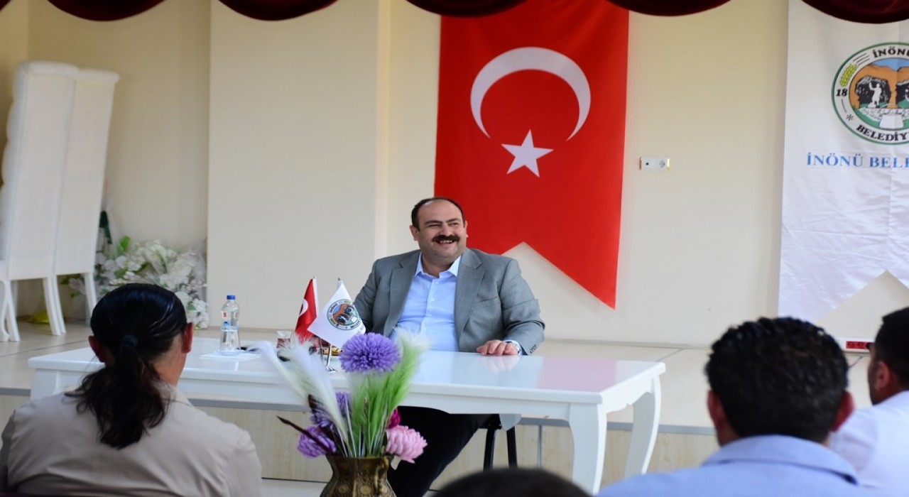 Oklubalı Mahalle sakinlerinden Başkan Hamamcıya teşekkür ziyareti