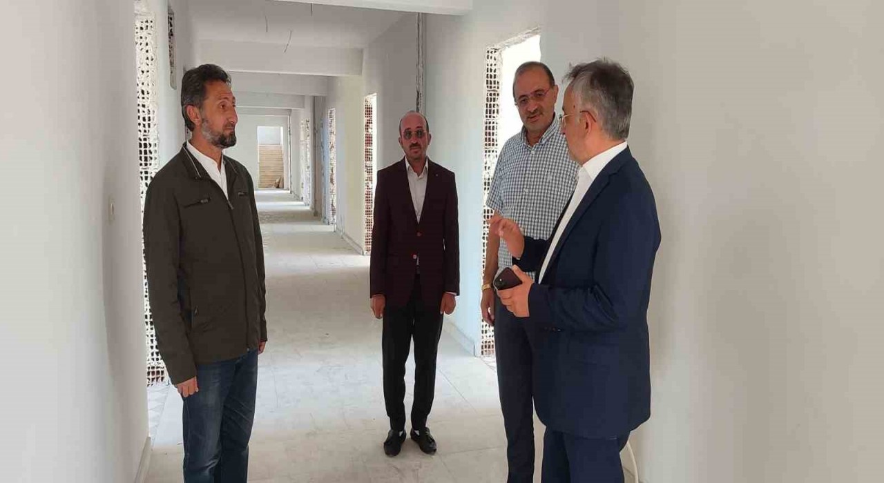 Oruçbeyli Kuran kursu inşaatı tamamlandı