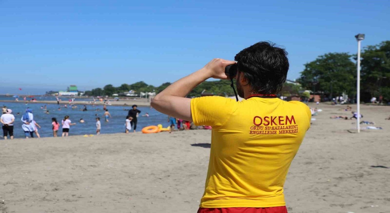 OSKEM, Orduda 23 plajda 100 personel ile hizmet verecek