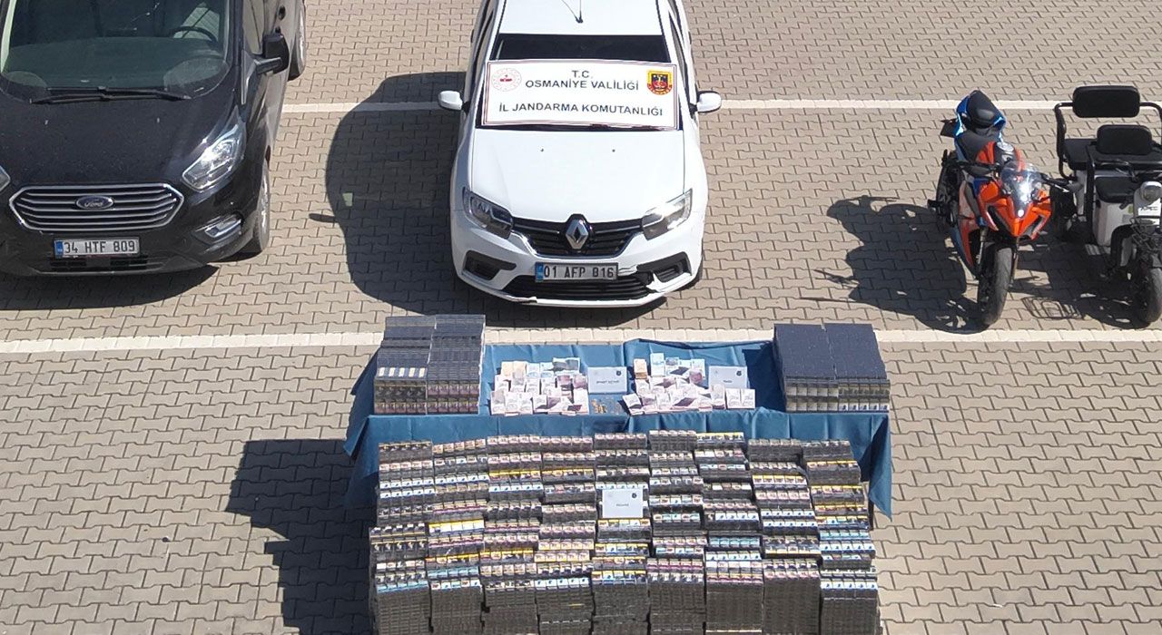 Osmaniye ve Adana'da Kaçak Makaron Operasyonu