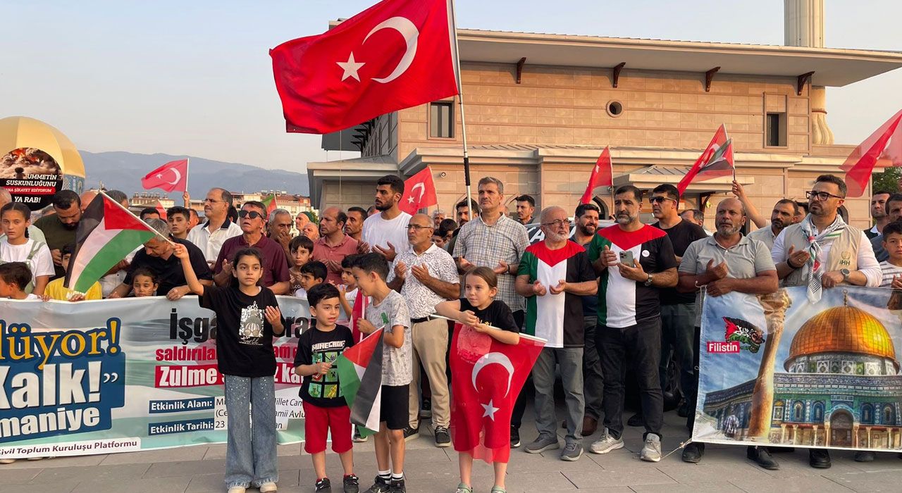 Osmaniye’de Kudüs ve Gazze’ye Destek Konvoyu Düzenlendi