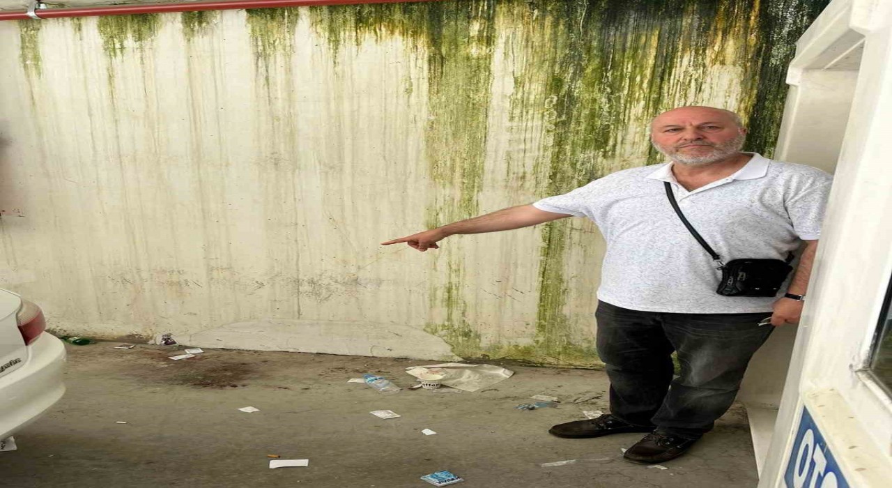 Otopark kirliliğine tepki