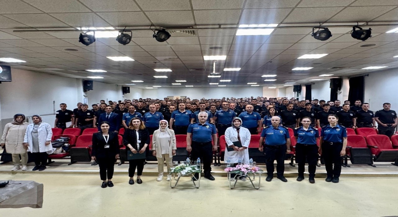 Polis Eğitim Merkezi Öğrencileri sağlık elçisi oldu