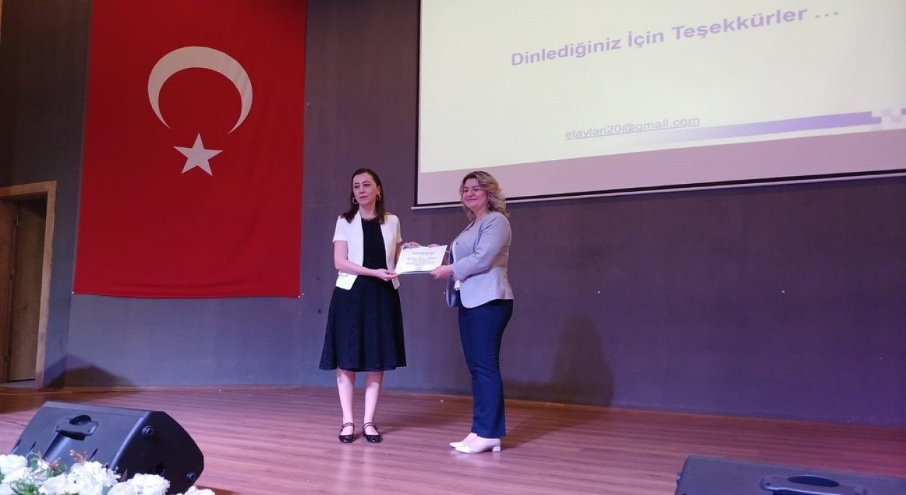 Prof. Dr. Ezgi Taylan Koparandan Fen Lisesi öğrencilerine bilim söyleşisi