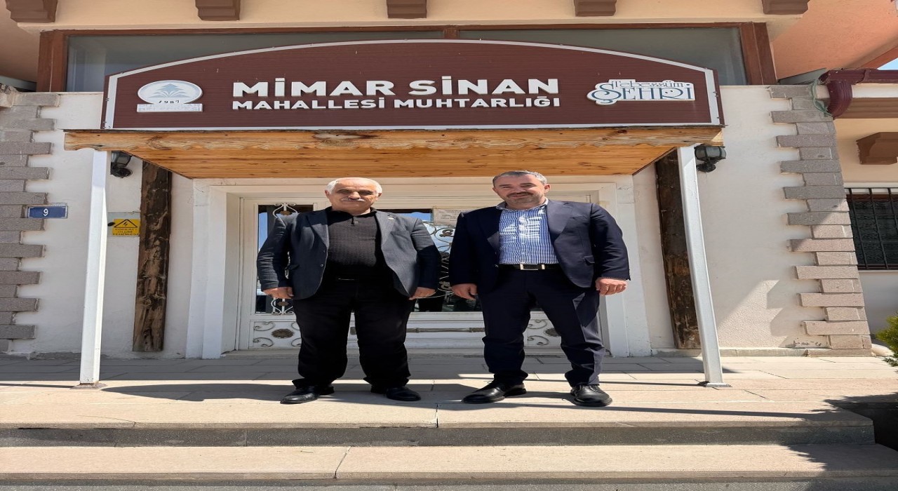 Pursaklar Belediye Başkanı Çetinden muhtarlara bayram ziyareti