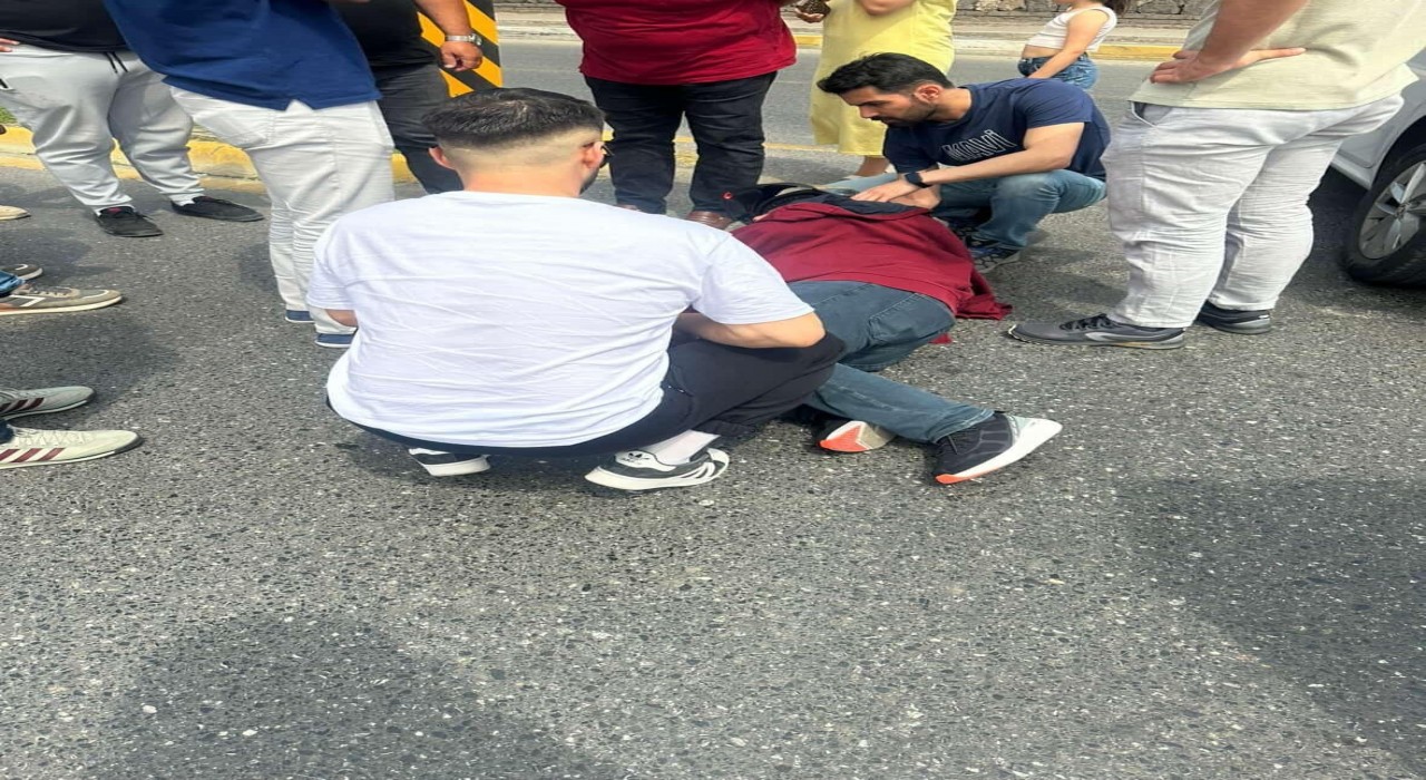 Sakaryada otomobil ile motosiklet çarpıştı: 1 yaralı