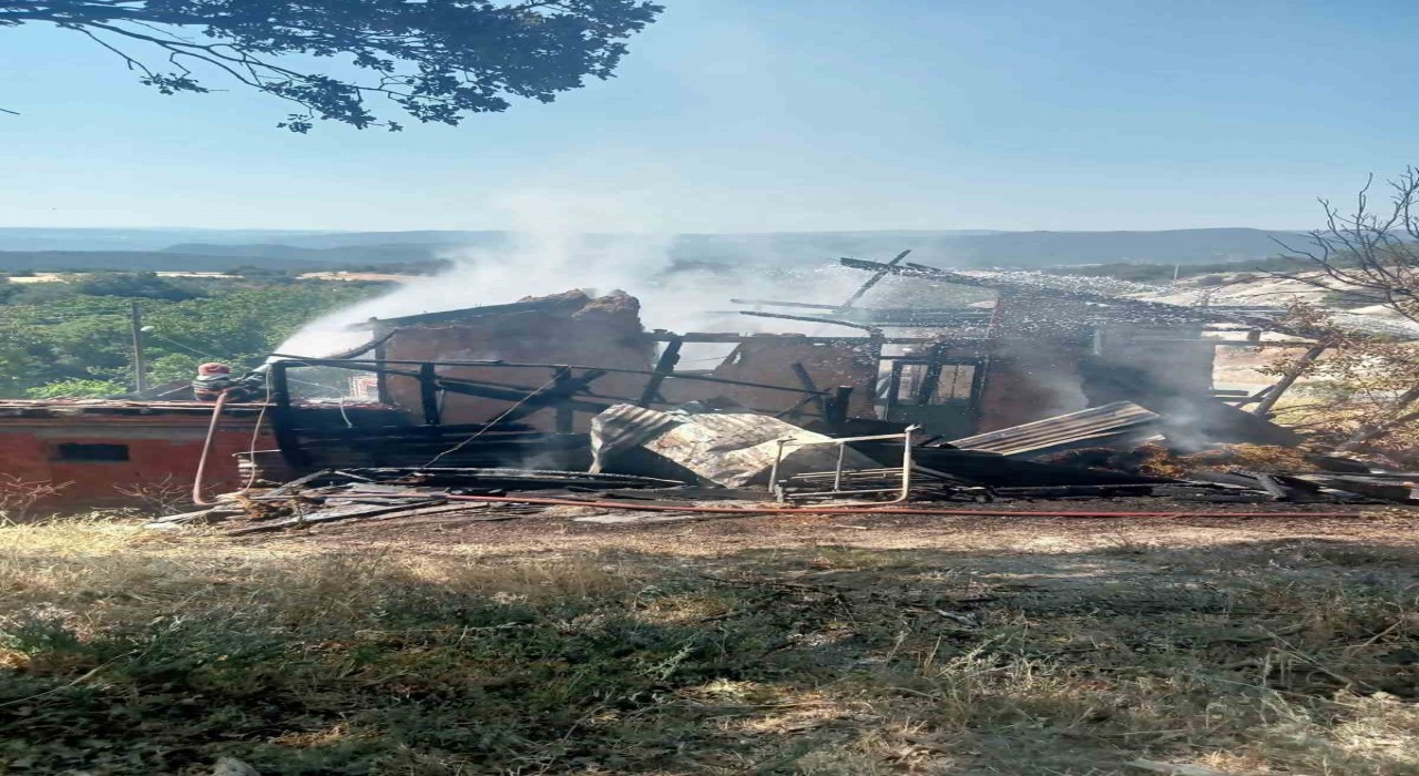 Sakaryada yangın: Ev, ahır ve samanlık zarar gördü