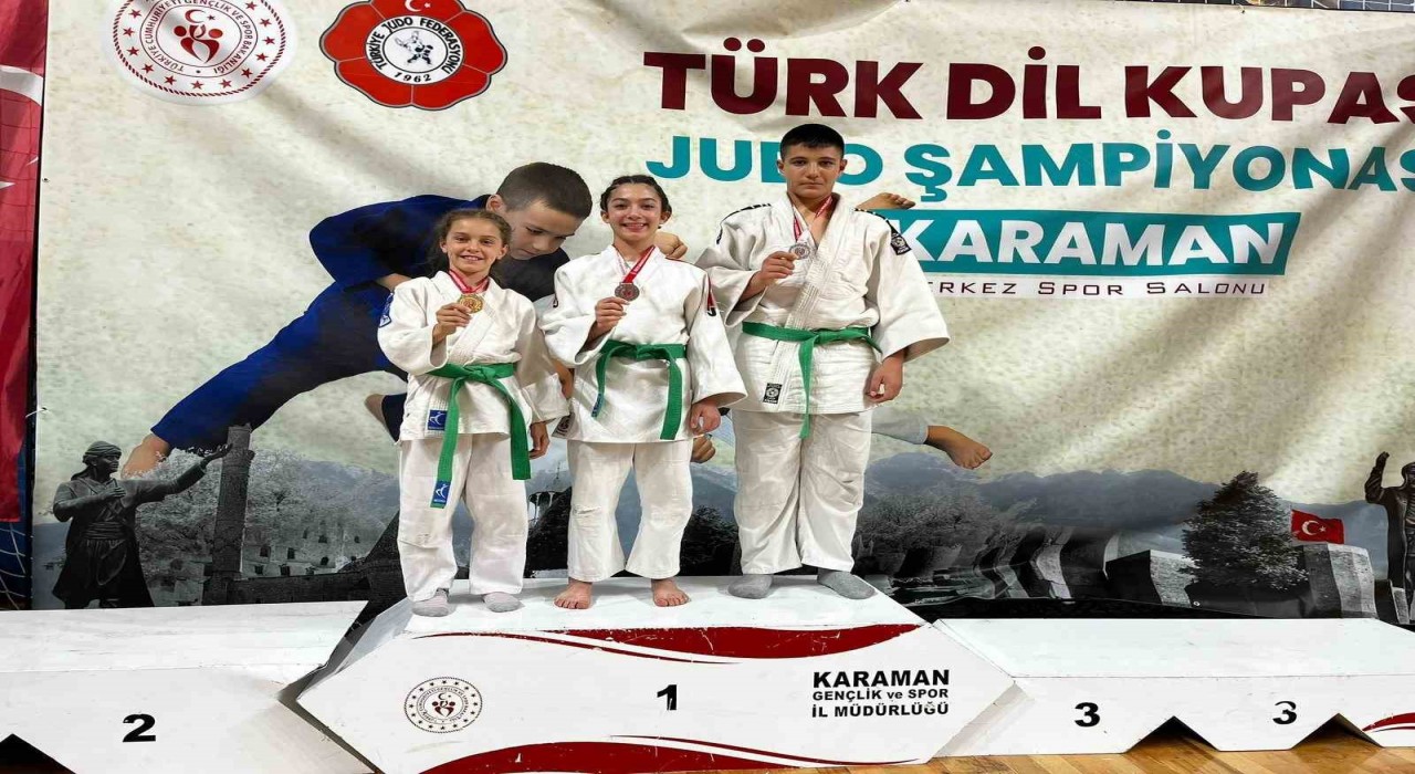Salihlili judocular, Erel ve Kılkış Karamanda şampiyon oldu