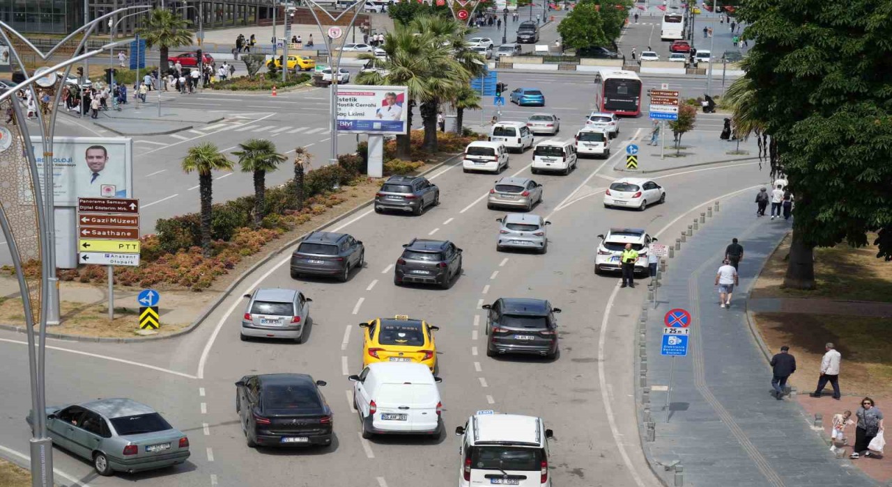 Samsunda günde 20 binden fazla trafik kuralı ihlali tespiti: EDS devreye giriyor