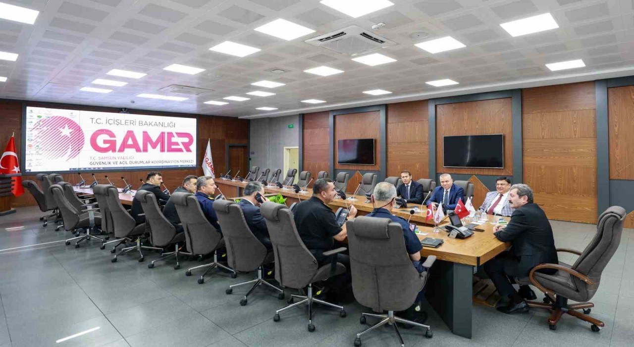 Samsunda Kurban Bayramı tedbirleri görüşüldü