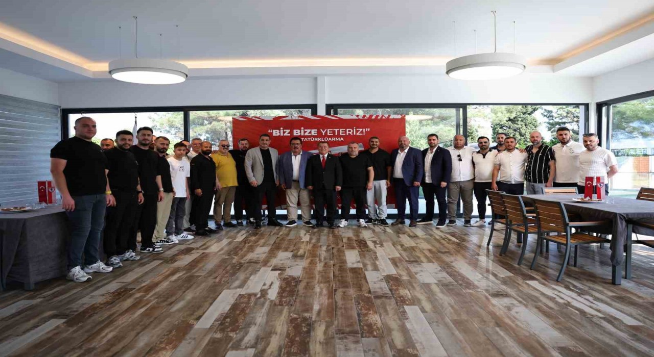 Samsunspor bayramlaştı