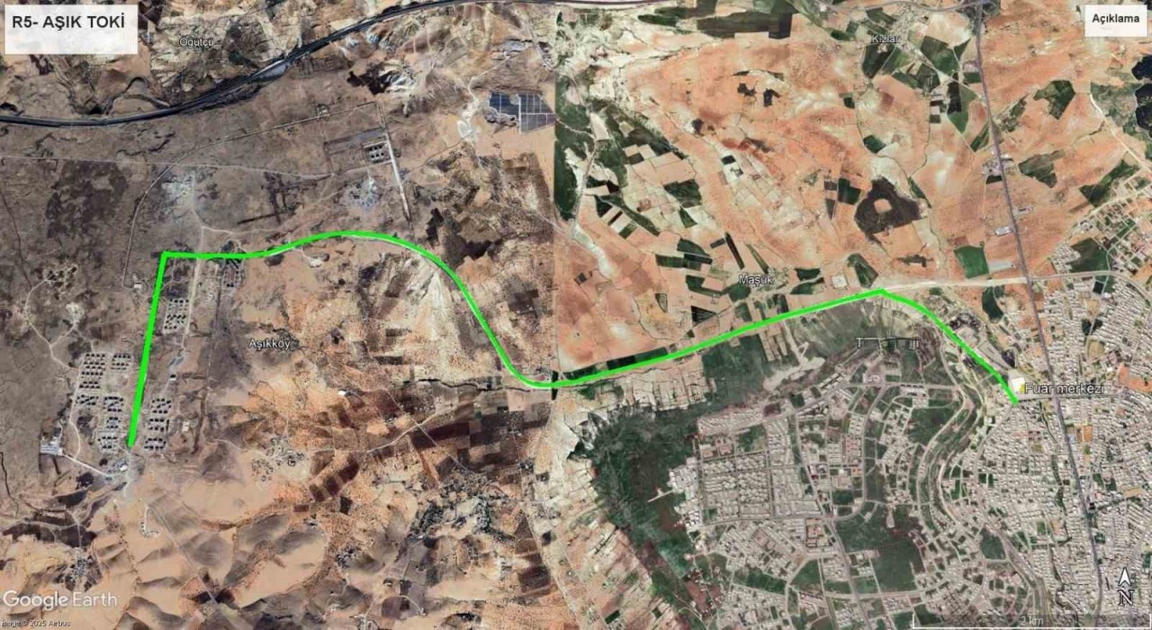 Şanlıurfa Büyükşehir Belediyesinden ulaşıma yeni hat