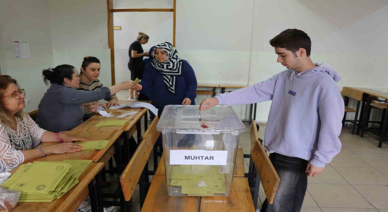 Selçukbey Mahallesinde muhtarlık seçimi sürüyor