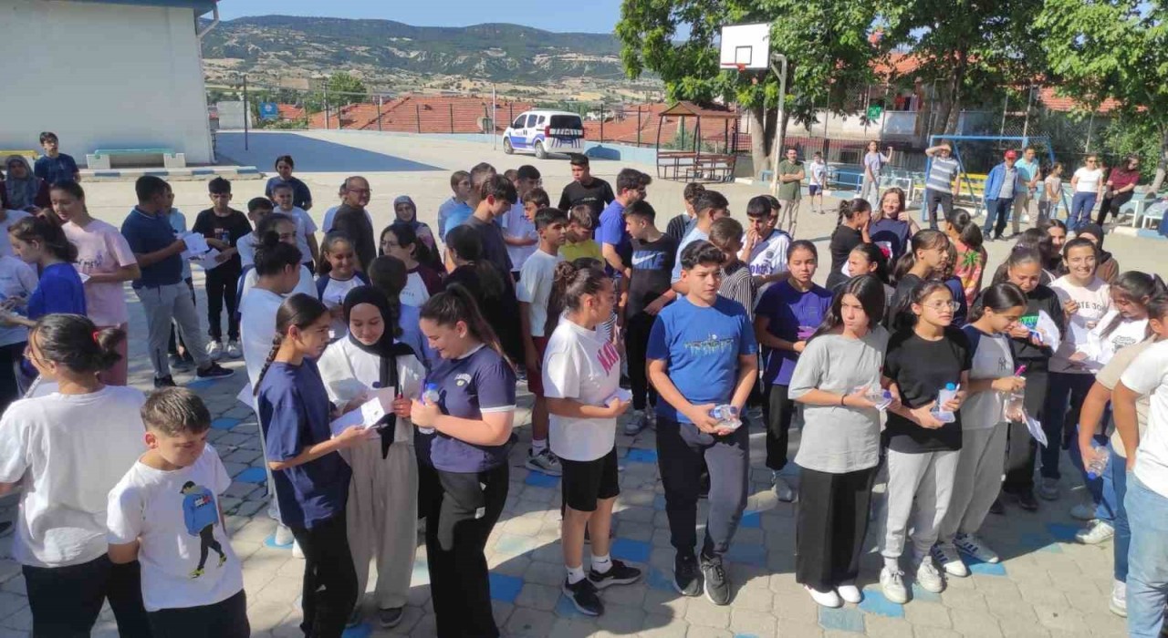 Selendide 184 öğrenci ter döktü