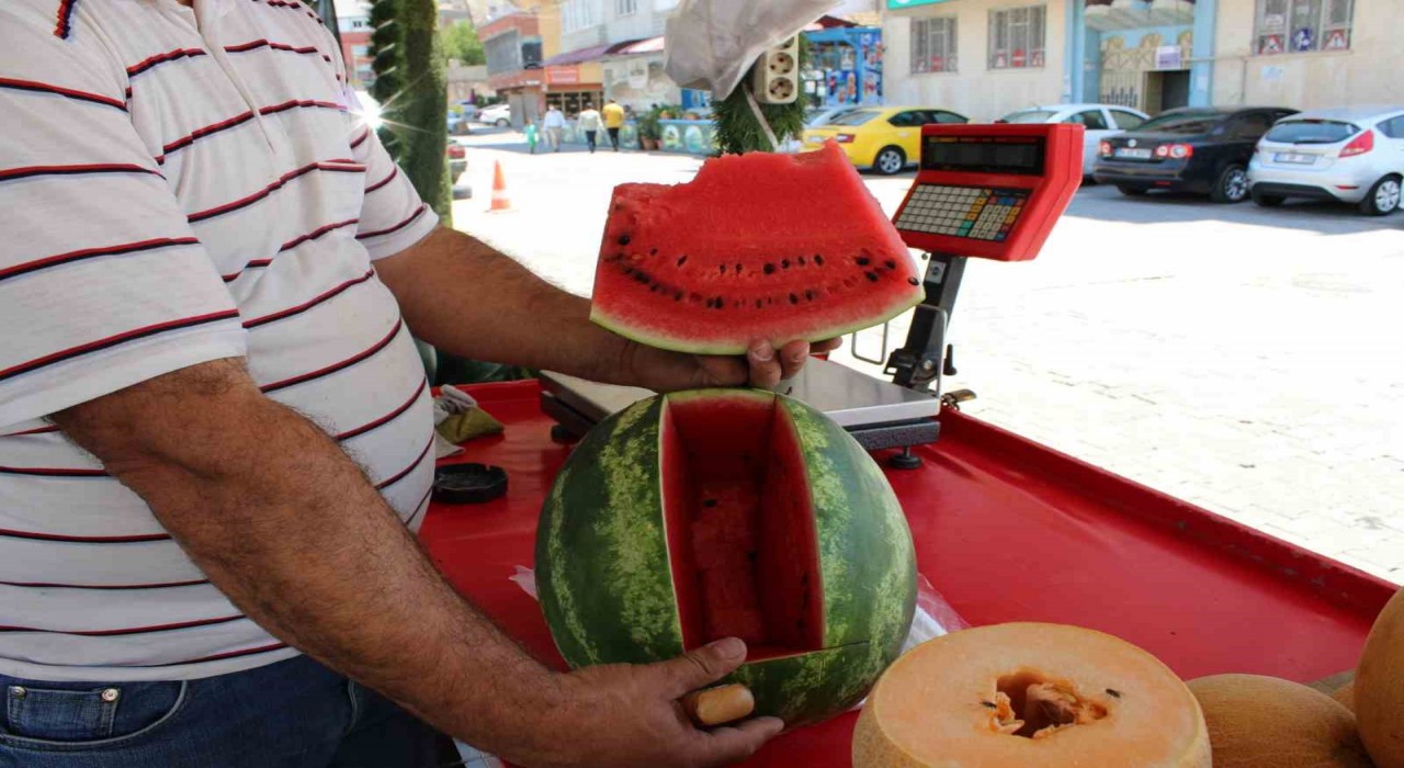 Sıcaklar vatandaşı sulu meyvelere yönlendirdi