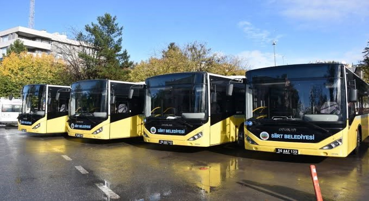 Siirt Belediyesinden YKS sınavına girecek öğrencilere ücretsiz ulaşım desteği