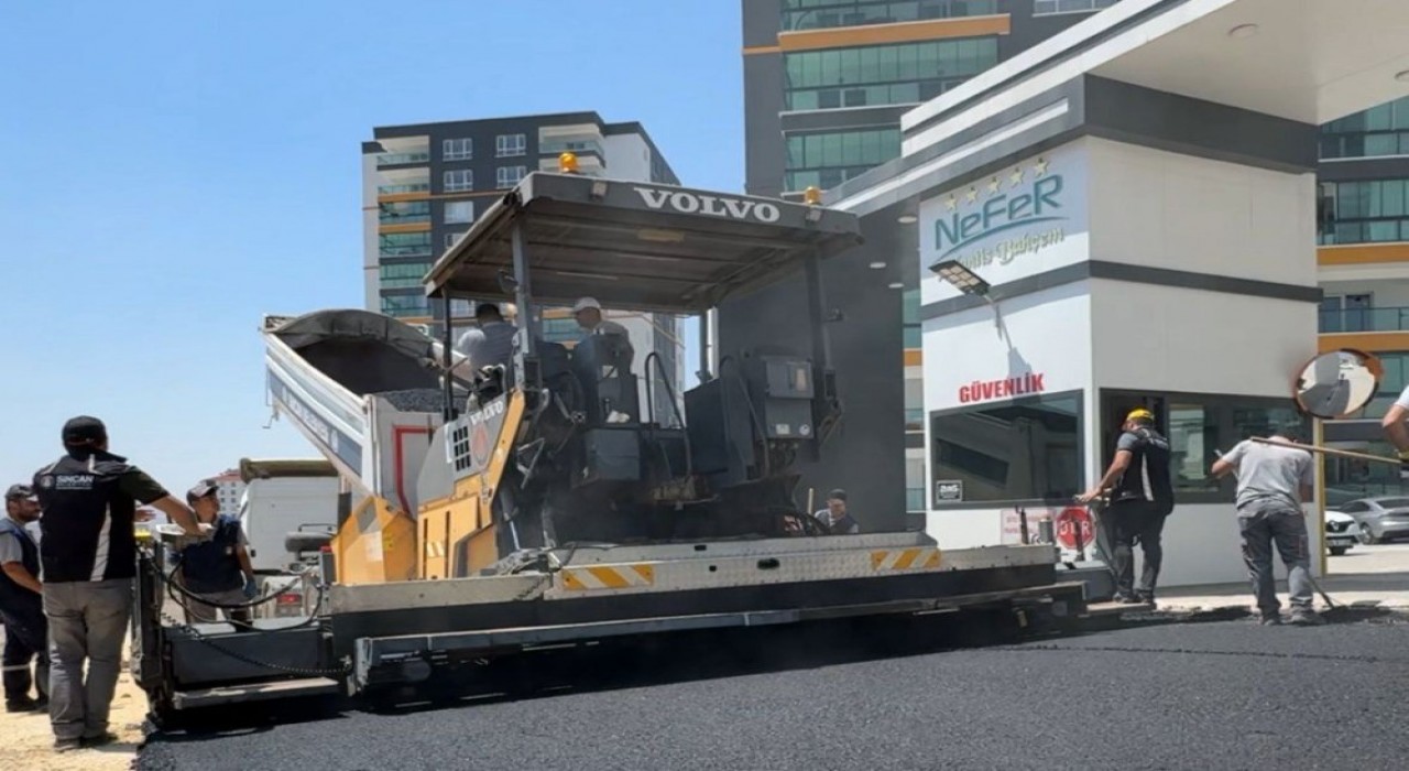 Sincan Belediyesi yol bakım ve onarım çalışmalarını hızlandırdı