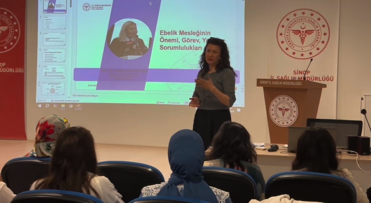 Sinopta ebelere afet durumunda doğum yönetimi eğitimi