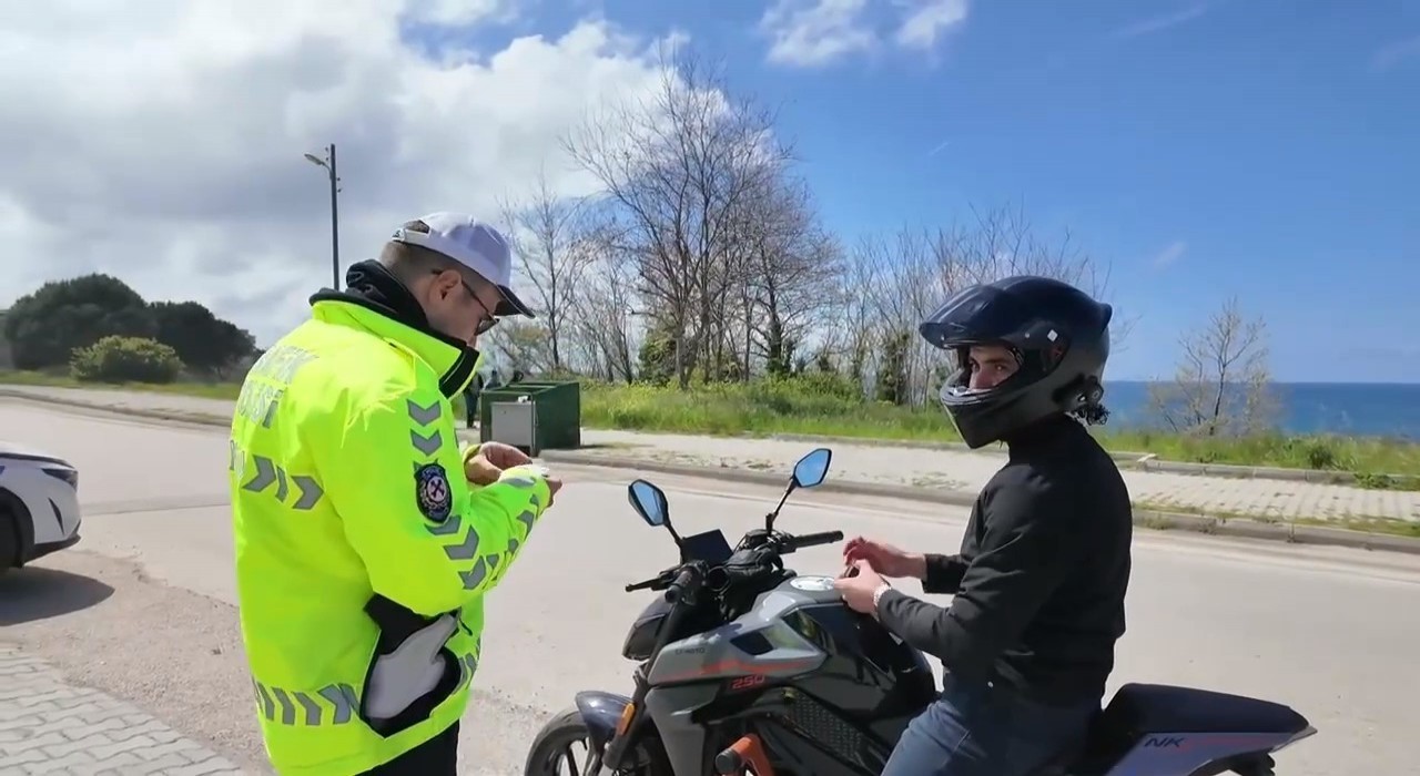Sinopta sıfır can kaybı hedefiyle motosiklet seferberliği