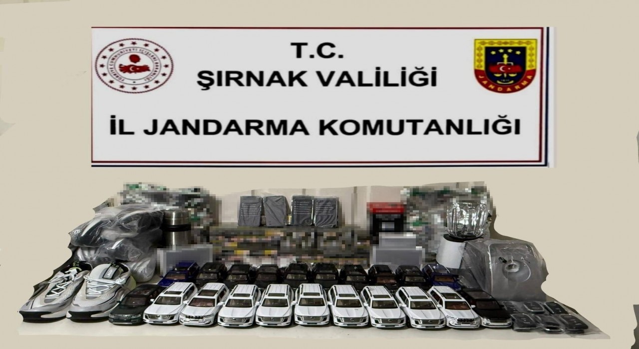 Şırnakta 1,5 milyon TL değerinde kaçak malzeme ele geçirildi