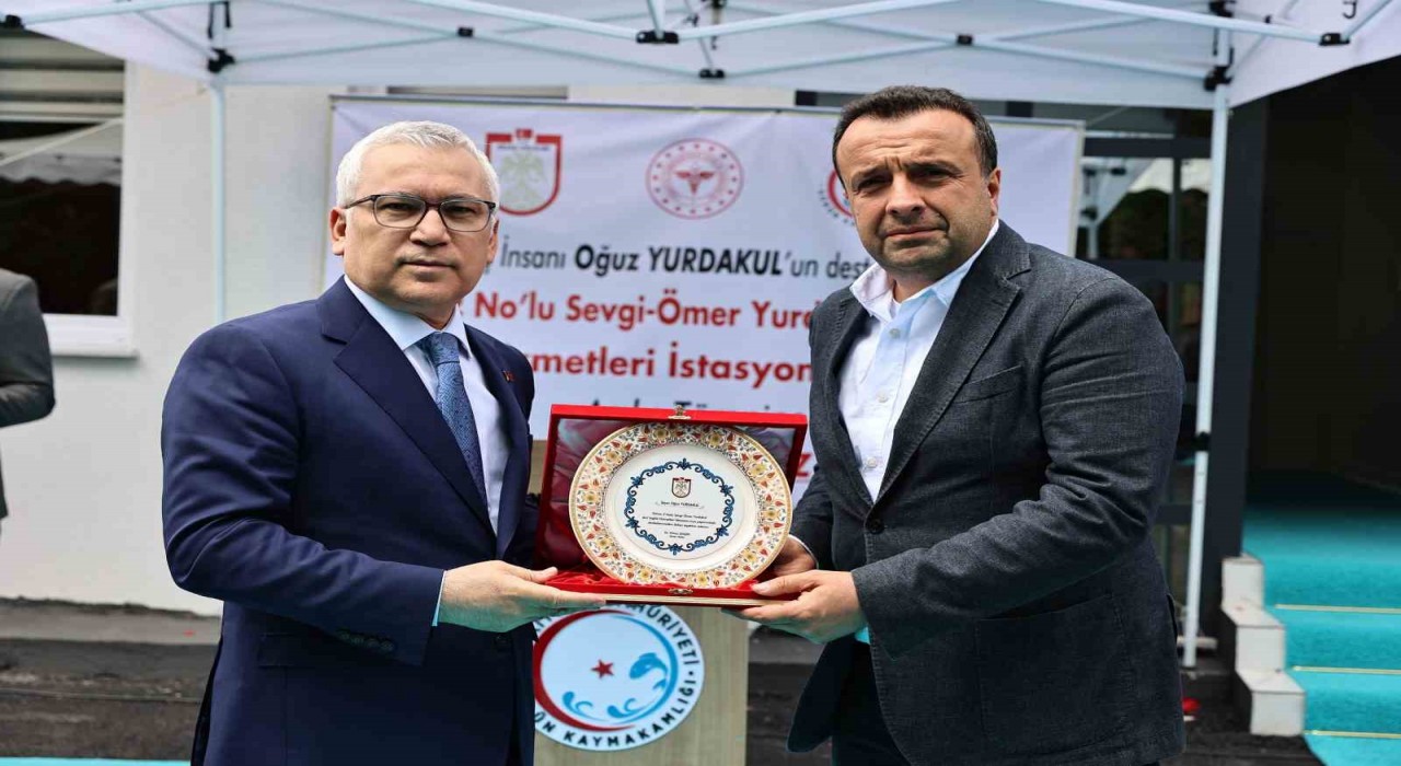 Sivaslı hayırseverden Gürüne 112 Acil İstasyonu