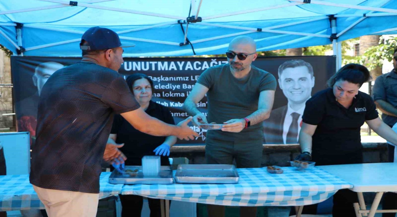 Sökede Levent Tuncel ve Ferdi Zeyrek hayrına lokma döküldü