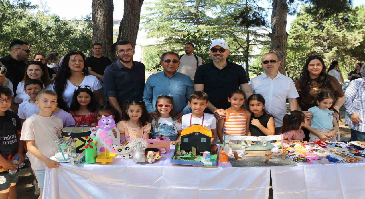 Sökede renkli çevre günü etkinliği