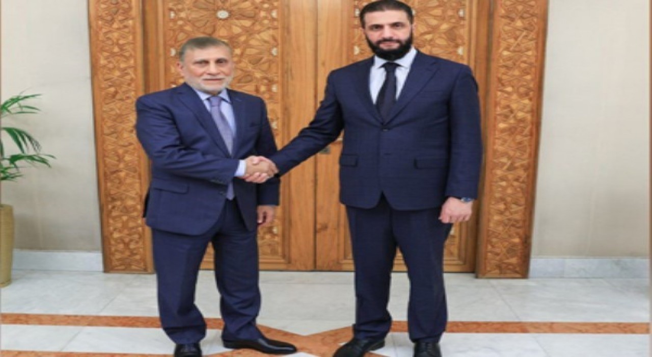 Suriye Devlet Başkanı eş-Şara, Irakın Özel Temsilcisi Şabenderi kabul etti