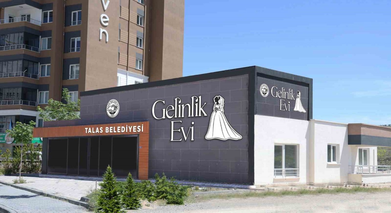 Talas Belediyesinden bir ilk daha; Gelinlik Evi
