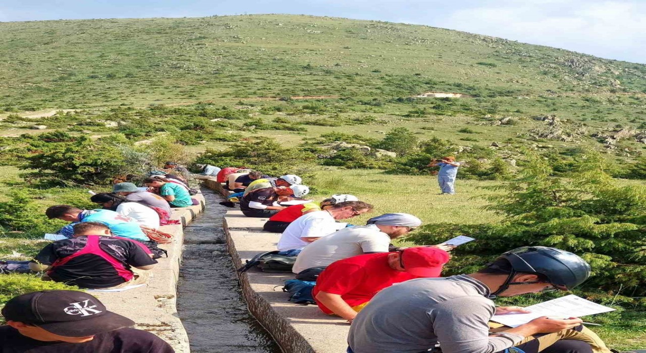 Tek İp Boyu Dağcılık Eğitimi Kayseride tamamlandı