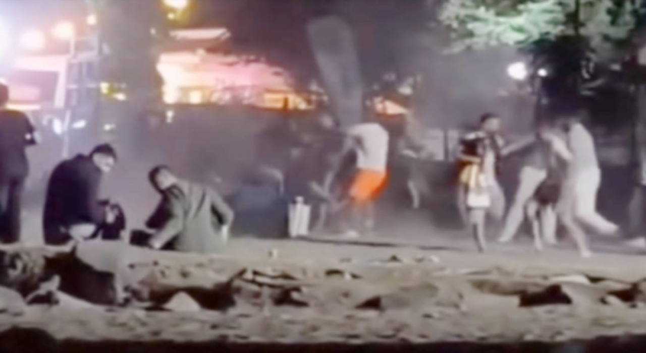 Tekirdağda iki grup arasında kavgada tekmeler, yumruklar ve bıçaklar havada uçuştu: 2 Yaralı