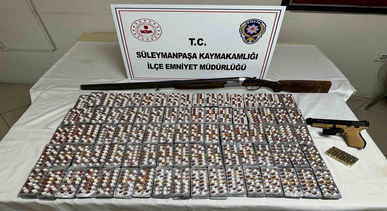 Tekirdağda narkotik operasyonlarda 9 kişi tutuklandı