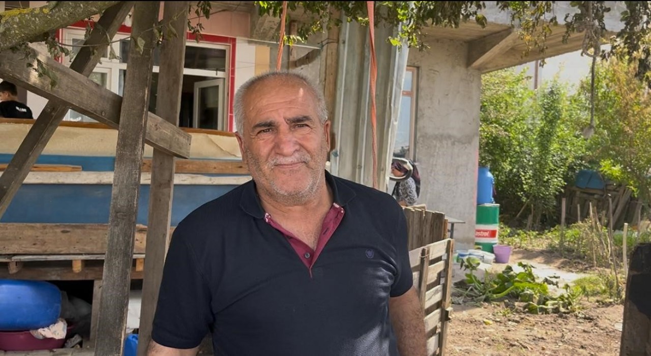 Tekirdağda otobüs alev alev yandı