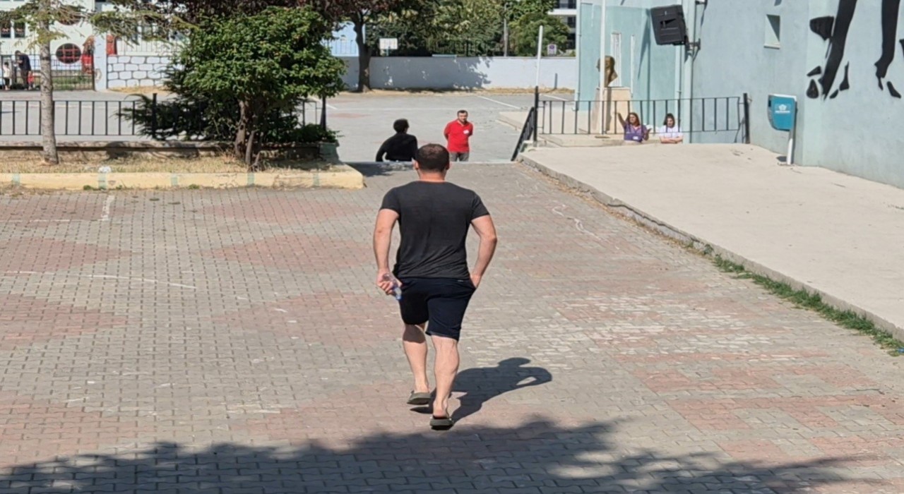 Tekirdağda TYTye son dakikada koşarak yetiştiler
