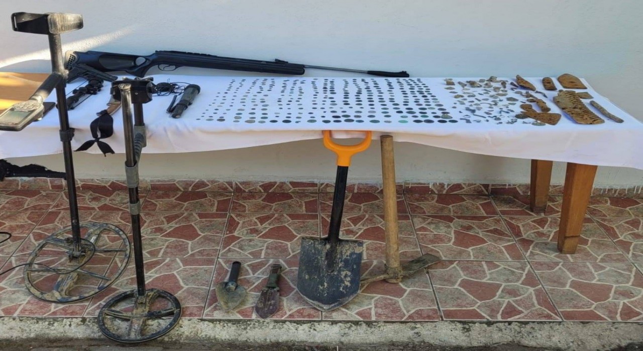 Tekirdağda uyuşturucu ve tarihi eser operasyonu