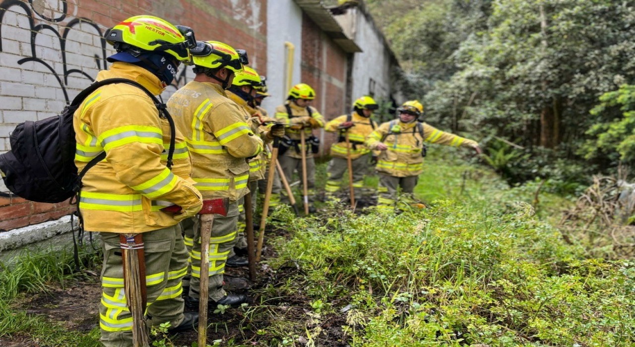 TİKAdan Kolombiyada orman yangınlarına müdahale eğitimi