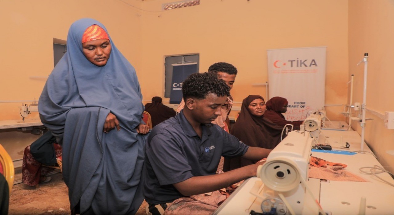 TİKAdan Somalide Engelliler Eğitim Merkezine destek