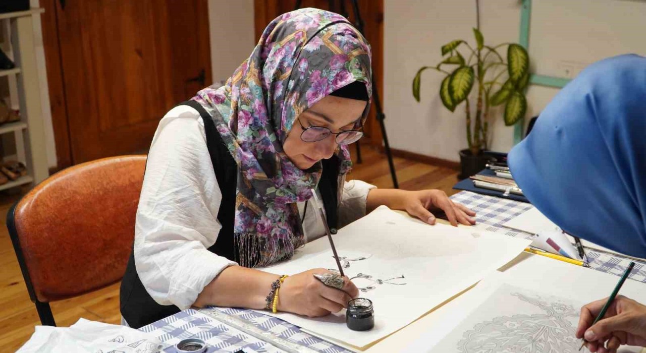 Tokatta kalem işi projesiyle kültürel miras geleceğe taşınıyor