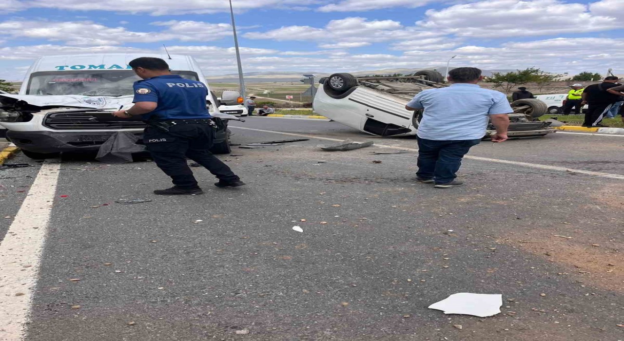 Tomarzada trafik kazası: 1 yaralı