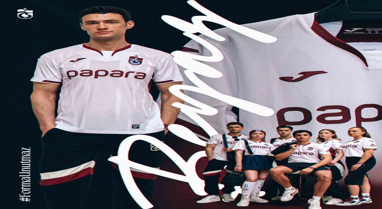 Trabzonsporun 2025-2026 sezonu formaları satışa çıkıyor