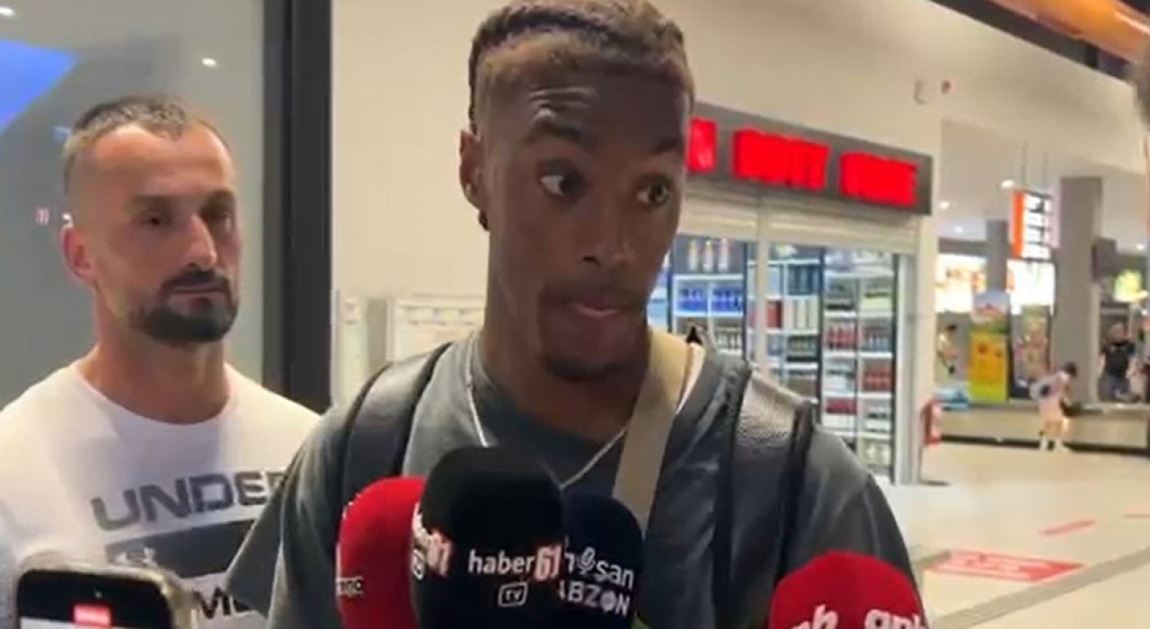 Trabzonsporun yeni transferi Wagner Pina, Trabzona geldi