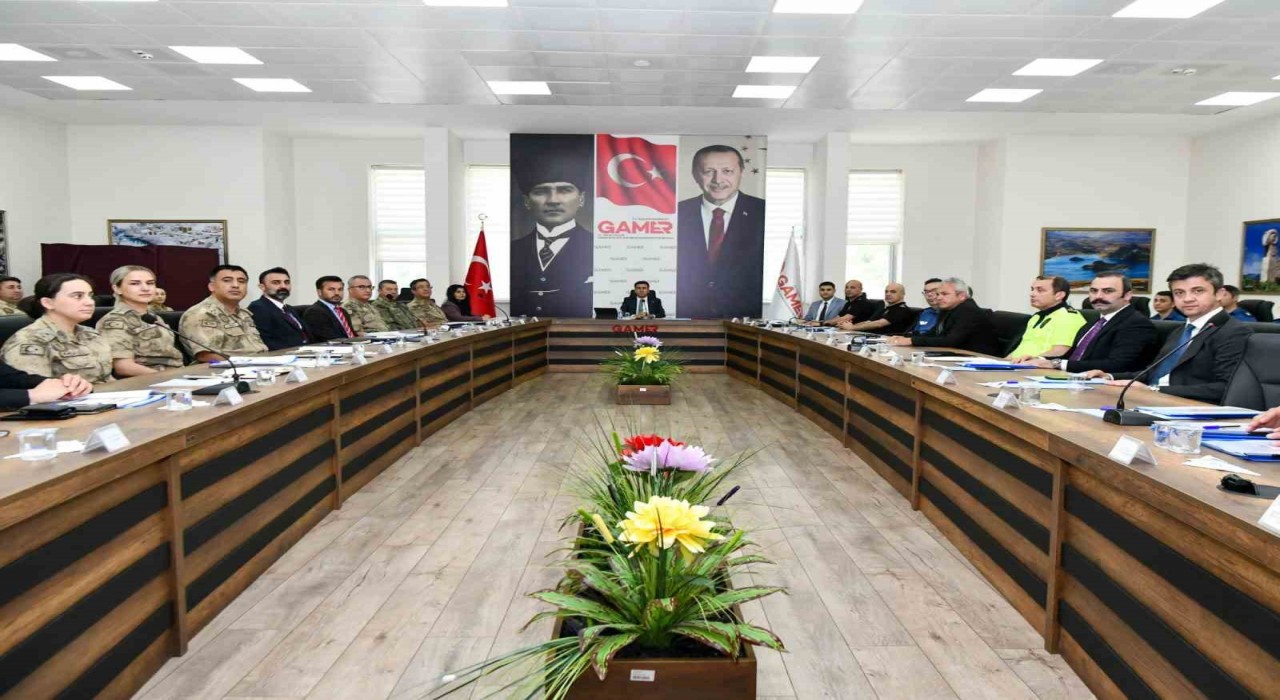 Tuncelide asayiş ve güvenlik toplantısı