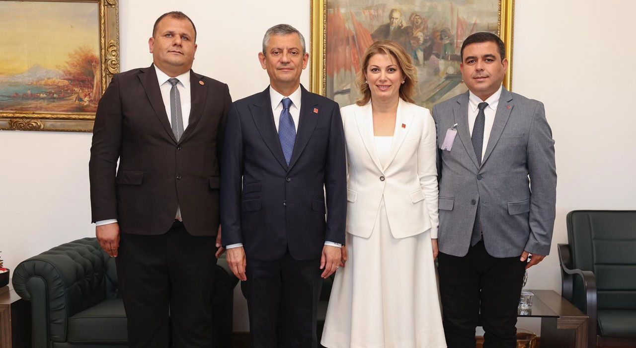 Türk ve Dallı, CHP Lideri Özel’i Ziyaret Etti