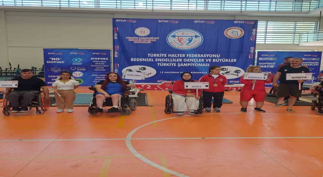 Türkiye Şampiyonasında 2 altın madalya