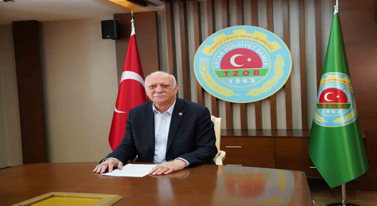 TZOB Başkanı Bayraktar: Kuraklıktan zarar gören çiftçilerimiz yardım kapsamına alınmalıdır
