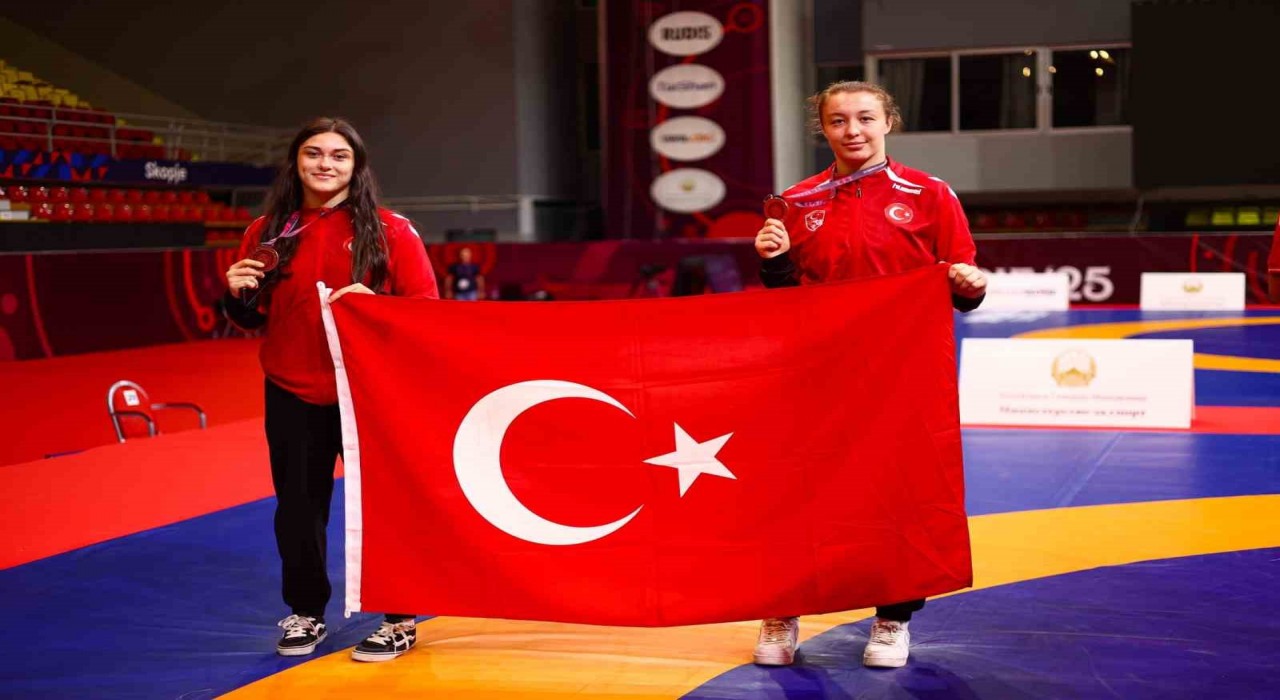 U17 Kadınlar Avrupa Güreş Şampiyonasında Türkiye üst üste 3. kez zirvede