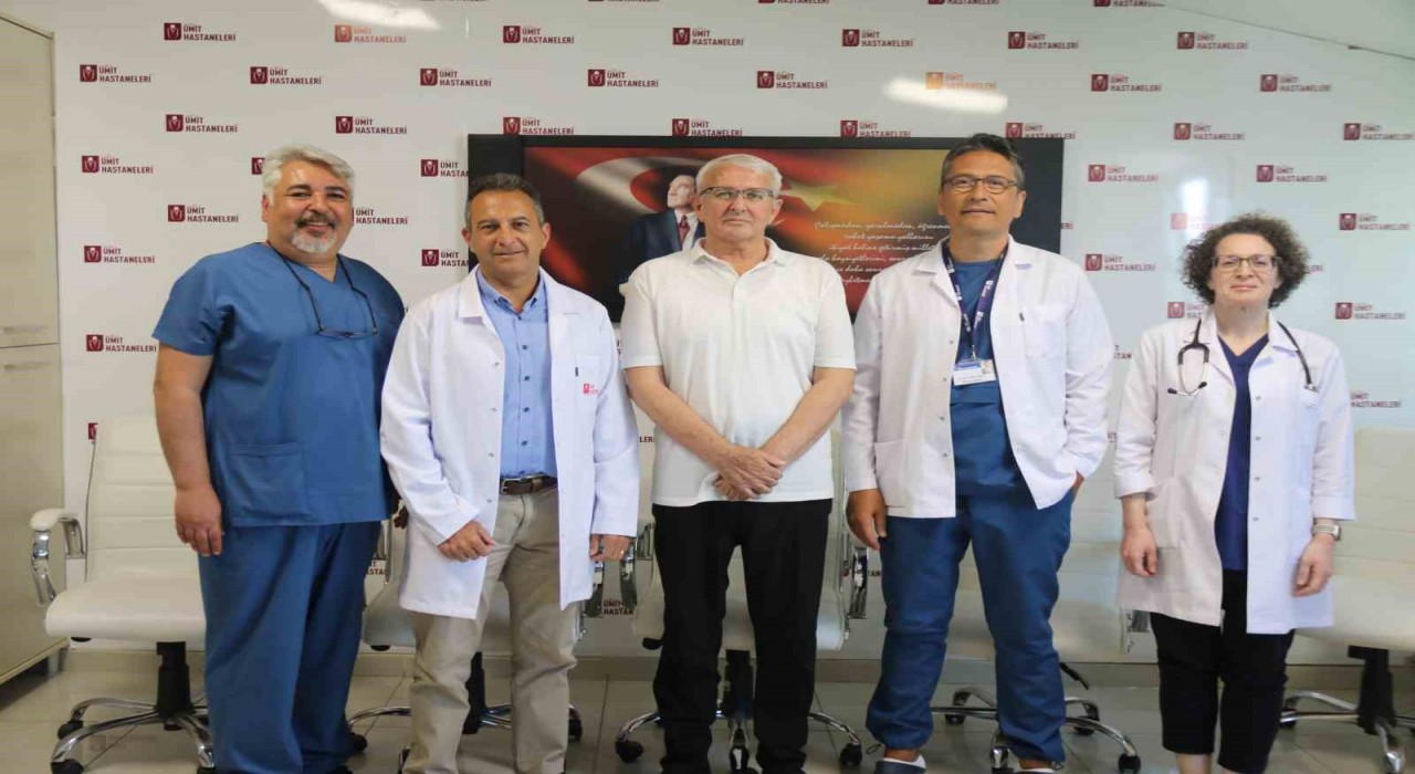 Ümit Hastanesinde yapılan ameliyatta yapay mesane ile sağlığına kavuştu