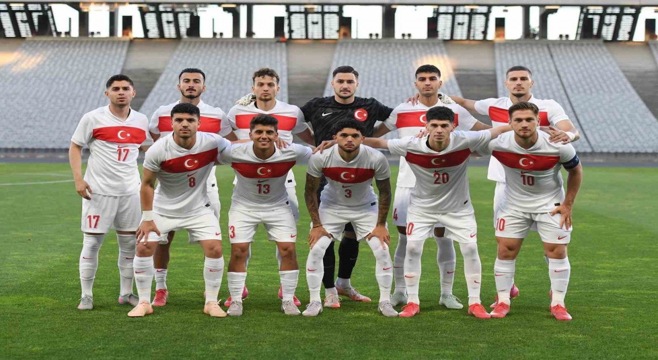 Ümit Milli Takım, Karadağ ile 1-1 berabere kaldı.